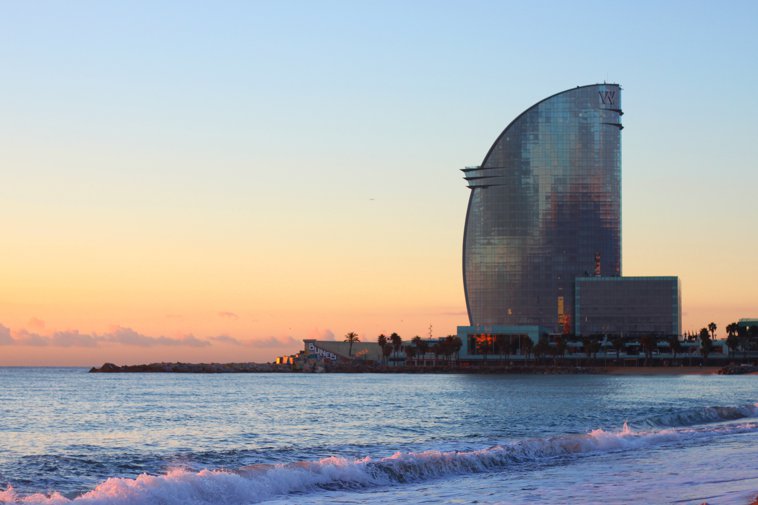 Barcelona beach hotel